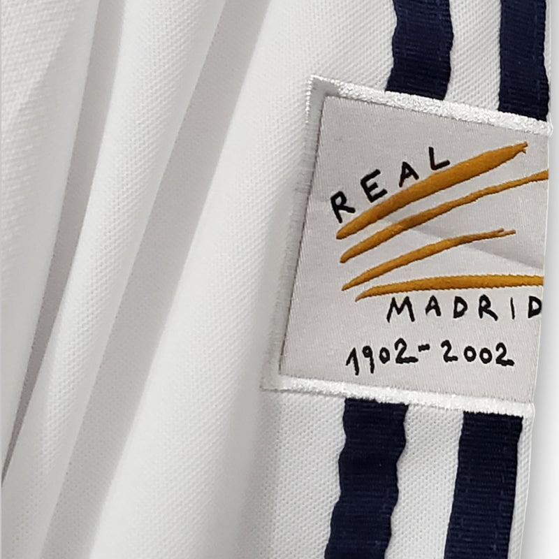 Camiseta Real Madrid 2001-2002 Local Manga Larga