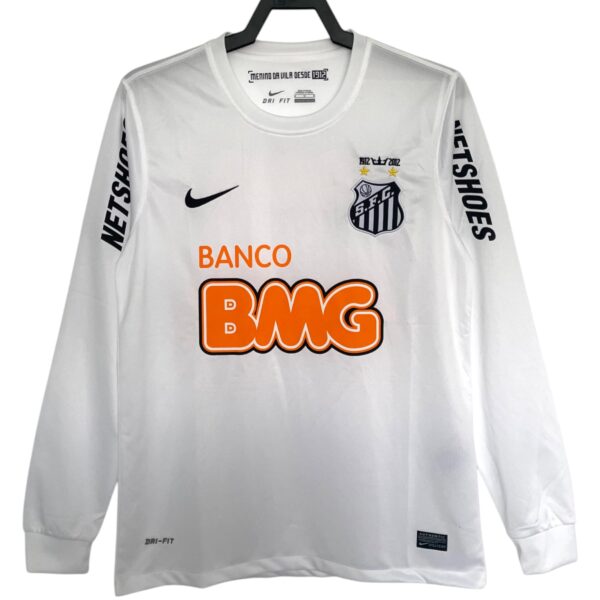 Camiseta de manga larga local de Santos 2011-2012