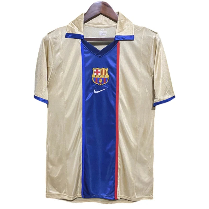 Camiseta Barcelona 2001-2002 Visitante