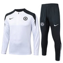 Agasalho Chelsea 2025/26 Branco - Com Fecho