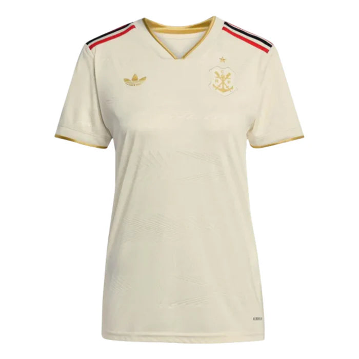 Tercera camiseta del Flamengo 2025/26 - Versión para aficionadas - Beige