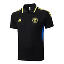Camisa Manchester United 2025/26  Preto III - Edição Polo