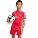 Kids Liverpool Home Kit 2025/26