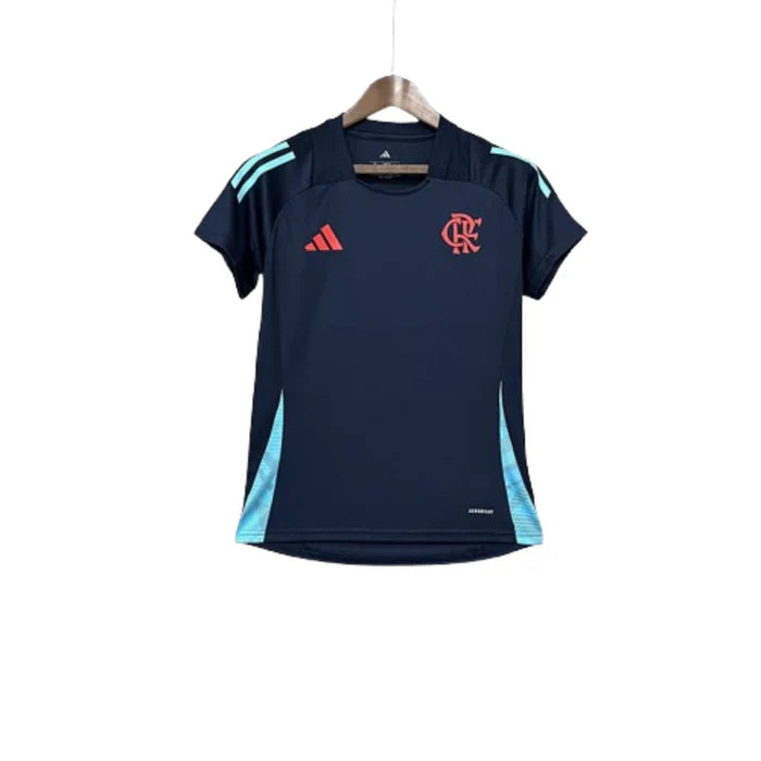 Camiseta de entrenamiento del Flamengo 25/26 - Versión para aficionadas - Azul marino