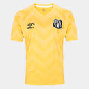 Camiseta de portero del Santos 2024 (sin número) Umbro para hombre - Amarilla