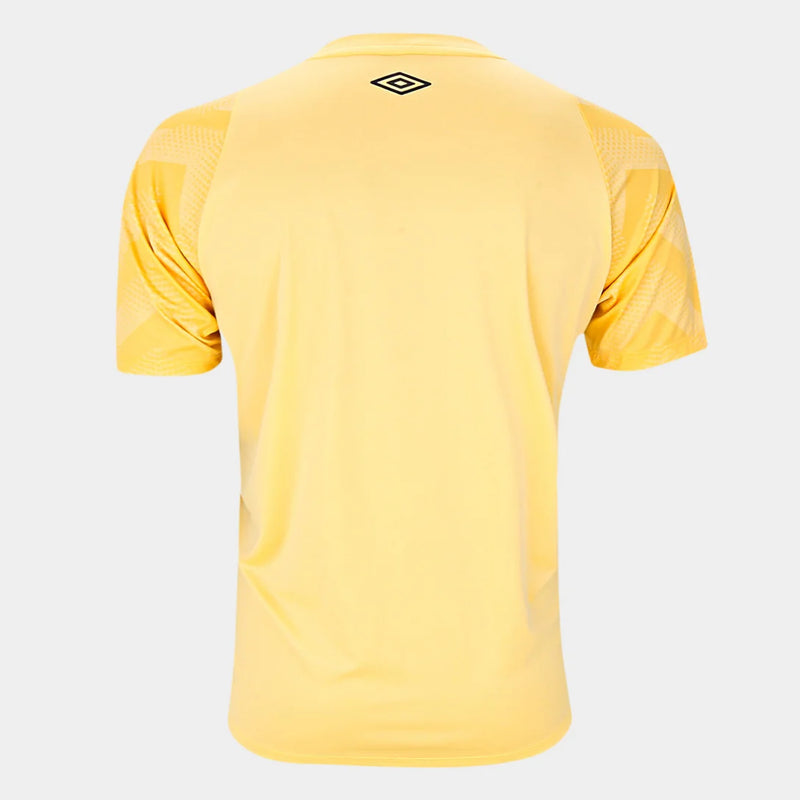 Camiseta de portero del Santos 2024 (sin número) Umbro para hombre - Amarilla