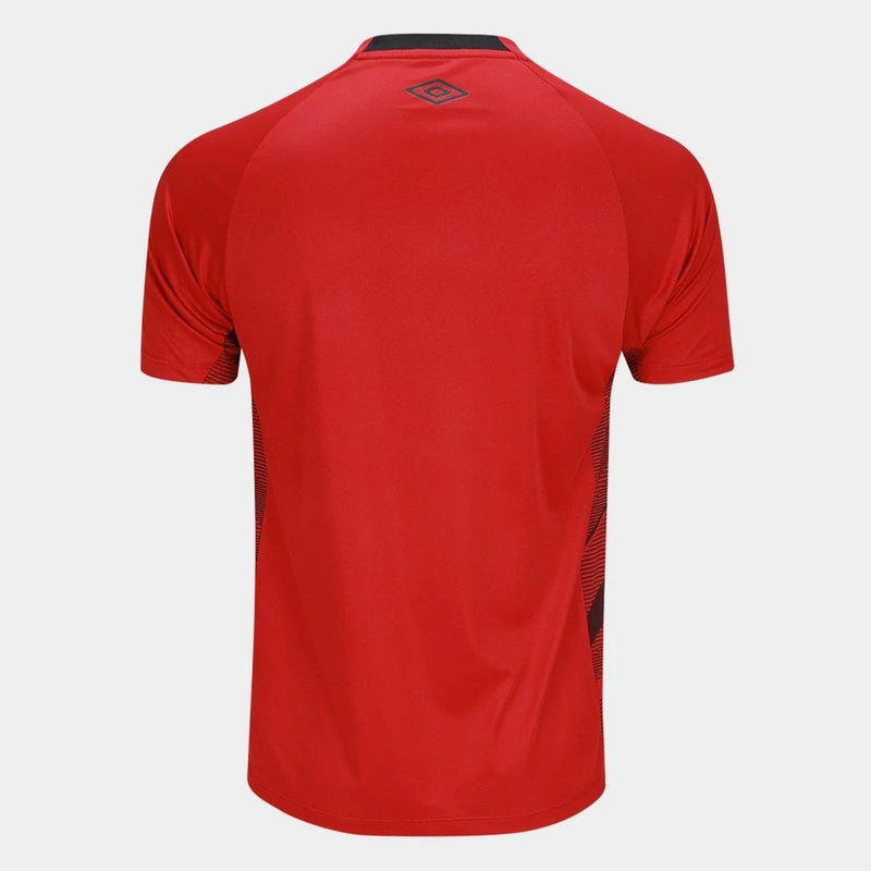 Camisa Santos 25/26 Goleiro Umbro Masculina - Vermelho+Preto