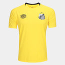 Camiseta de entrenamiento Santos 25/26 Umbro para hombre - Negro+Amarillo