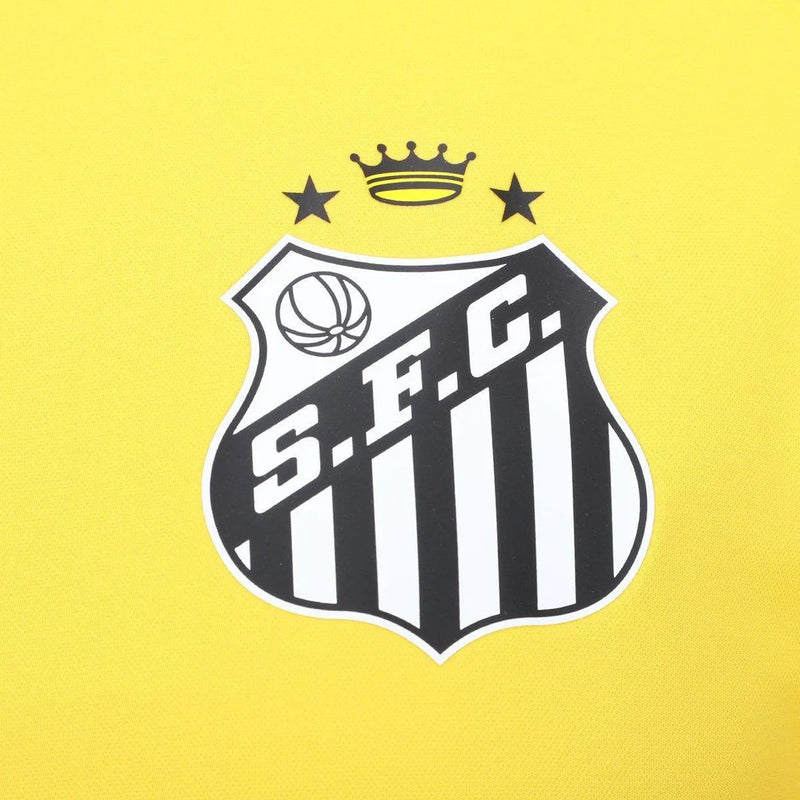 Camiseta de entrenamiento Santos 25/26 Umbro para hombre - Negro+Amarillo