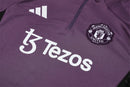 Agasalho Manchester United 2025/26 Roxo - Com Fecho