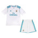 Kit Infantil Retro Real Madrid 2017/18 Home