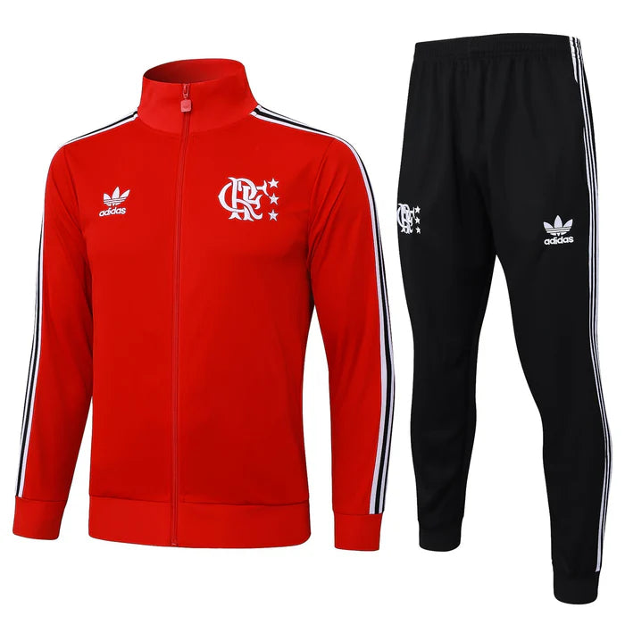 Conjunto de chándal de entrenamiento Flamengo 25/26 - Rojo