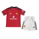 Kit Infantil Manchester United 2025/26 Home