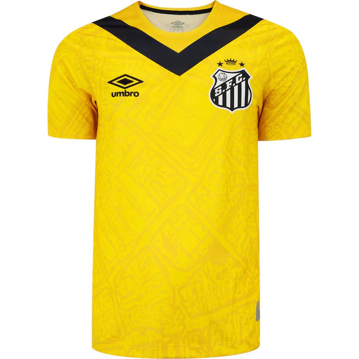 Lanzamiento de la camiseta de aficionado del Santos para la temporada 2024/25.