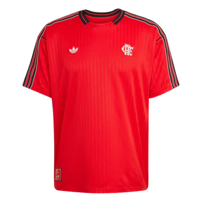 Camiseta Flamengo Icon 25/26 - Roja y Negra