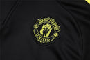Agasalho Manchester United 2025/26 Preto - Com Fecho
