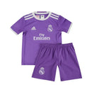 Kit Infantil Retro Real Madrid 2016/17 Away
