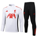 Agasalho Liverpool 2025/26 Branco - Com Fecho