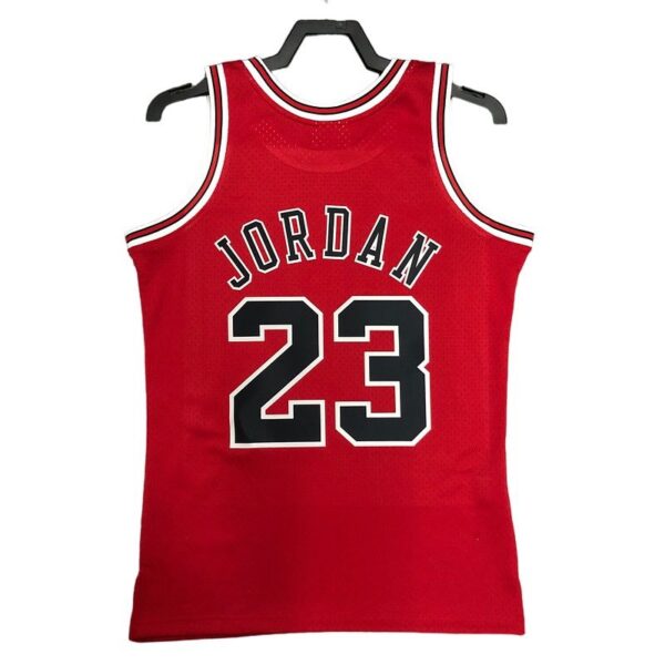 Camiseta Chicago Bulls Jordan 23 Mitchell & Ness – Retro Roja