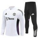 Agasalho Manchester United 2025/26 Branco II - Com Fecho