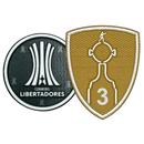 Patches Libertadores 3 Trophies