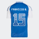 Camisa Cruzeiro 2025/26 I Home - FABRÍCIO B. Nº 15