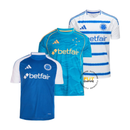 Combo Cruzeiro Home+Away+Third 2025/26  - Versão Torcedor