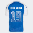 Camisa Cruzeiro 2025/26 I Home - KAIO JORGE N° 19