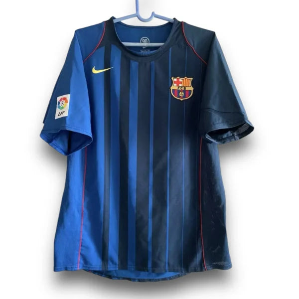 Camiseta Barcelona 2005-2006 Alternativa