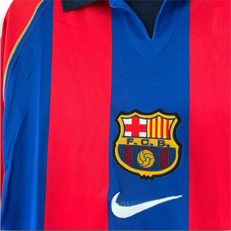 Camiseta Barcelona 2001-2002 Local