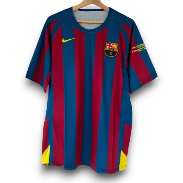 Camiseta Barcelona 2005-2006 Local Final UCL