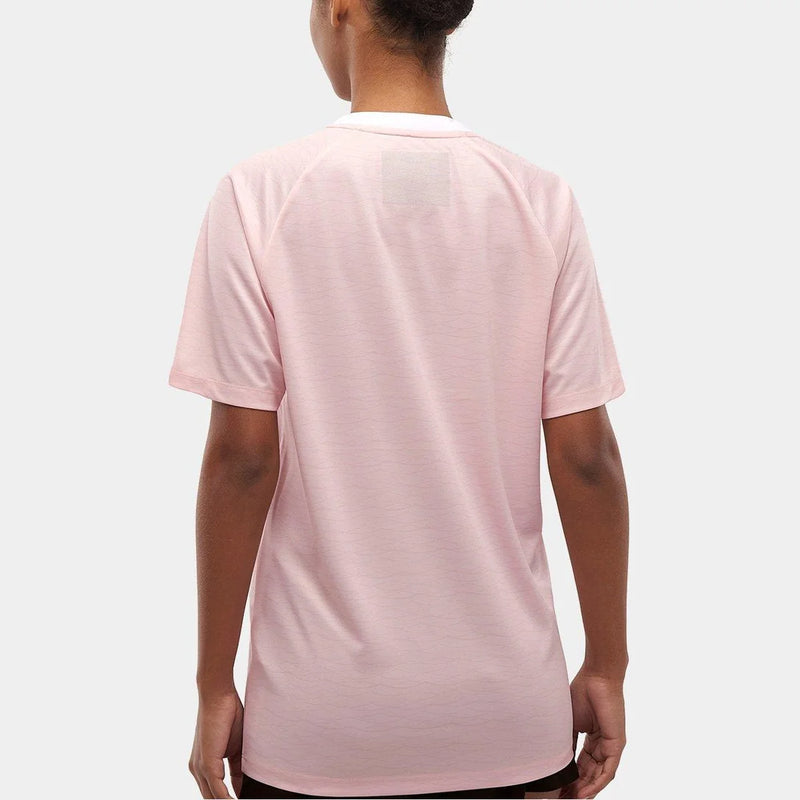 Camiseta de fan de Santos Pink del 25/26 de octubre, Umbro para mujer - Rosa + Blanco
