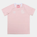 Camiseta de aficionado Santos Pink 25/26 de octubre Umbro para hombre - Rosa + Blanco