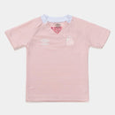 Camiseta rosa de fan del Santos, del 25/26 de octubre, Umbro para mujer - Rosa + Blanco