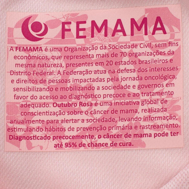 Camiseta rosa de fan del Santos, del 25/26 de octubre, Umbro para mujer - Rosa + Blanco