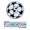 Barcelona Pedri 8 Home 2024/25 Patches UCL UEFA Foundation (Official Printing)
