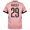 Paris Saint-Germain Barcola 29 Fan Jersey Third Jordan 2023/24 Patches UCL UEFA Foundation (Official Printing)