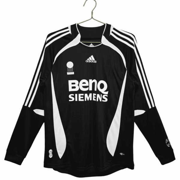 Camiseta Real Madrid 2006-2007 Visitante Manga Larga