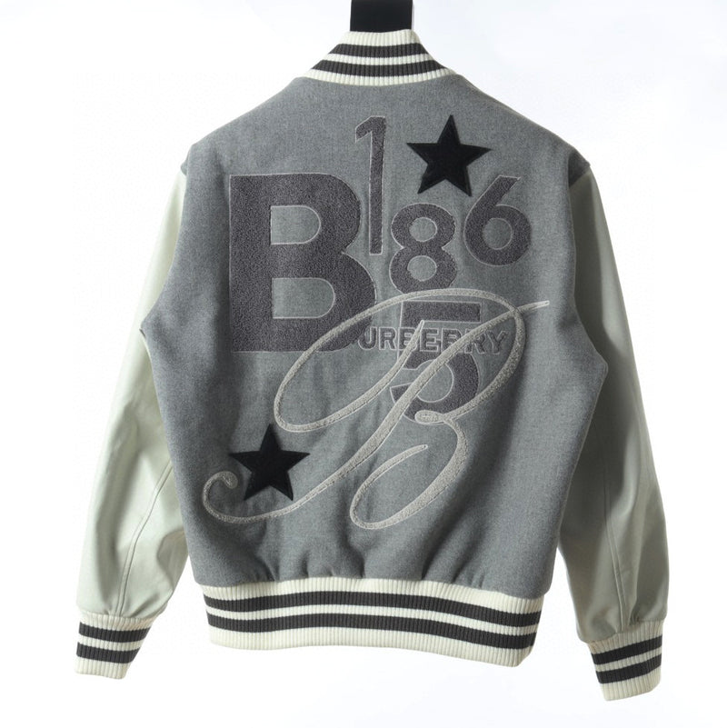 Burberry BBR 22FW chaqueta de uniforme de béisbol