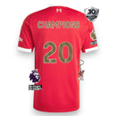 Liverpool Home Jersey 2025/26 - CHAMPIONS