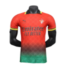 Camisa AC Milan 2024/25 Edição Comemorativa - Vermelho - Versão Jogador