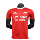 Camisa Arsenal 25/26 Pré-Jogo - Vermelho - Versão Jogador