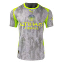 Camisa Manchester City 2025/26 Edição Treino Cinza / Verde - Versão Torcedor