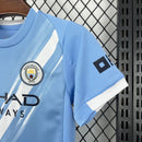 Kids Manchester City Home Kit 2025/26