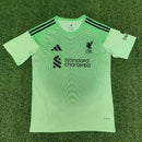 Camisa Liverpool 2025/26 Goleiro - Verde - Versão Torcedor