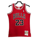 Camiseta Chicago Bulls Jordan 23 Mitchell & Ness – Retro Roja