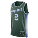 Cade Cunningham Detroit Pistons Unisex 2023 NBA Jersey - City Edition - Verde