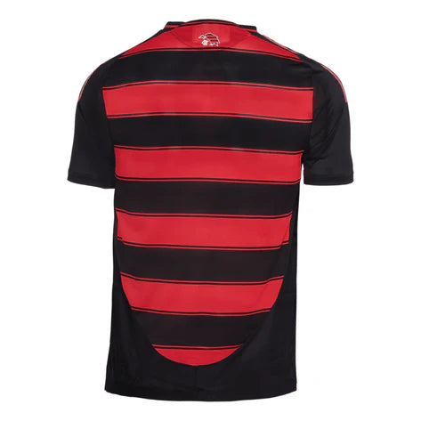 Camiseta del Flamengo para la temporada 25/26 - Versión jugador - Negra y roja