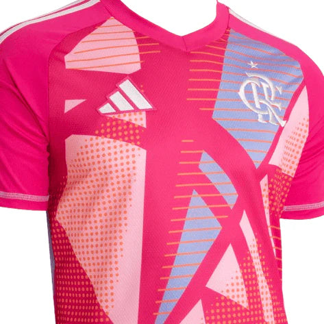 Camiseta de portero del Flamengo II 2025/26 - Versión aficionado para hombre - Rosa
