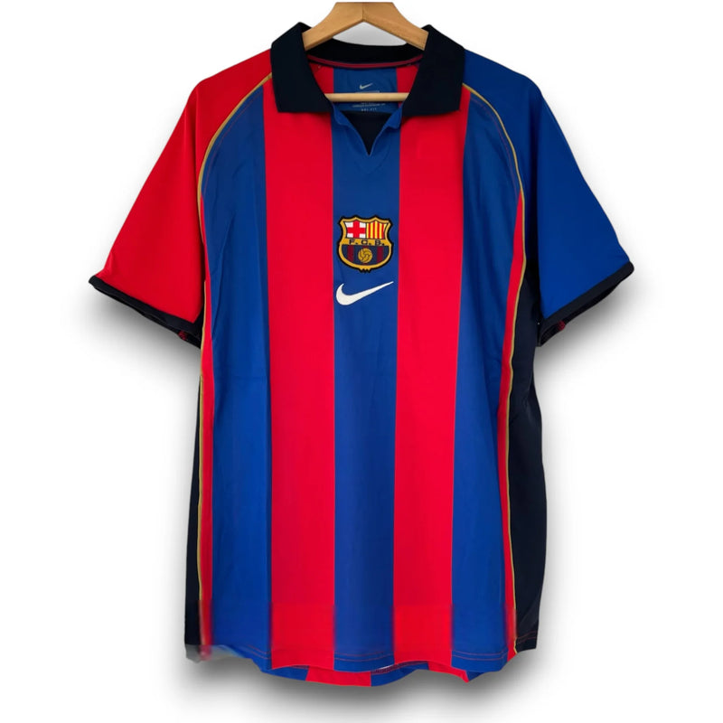 Camiseta Barcelona 2001-2002 Local